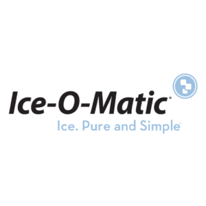 Ice-O-Matic logo with Ice. Pure and Simple tagline